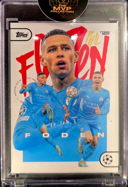 2022 Topps UCL Project 22 - Phil Foden - Tyson Beck - Manchester City