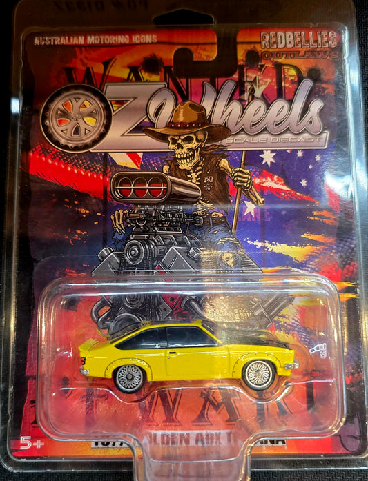 OZ WHEELS, REDBELLIES 1977 HOLDEN A9X TORANA 1:64 BIG RIG