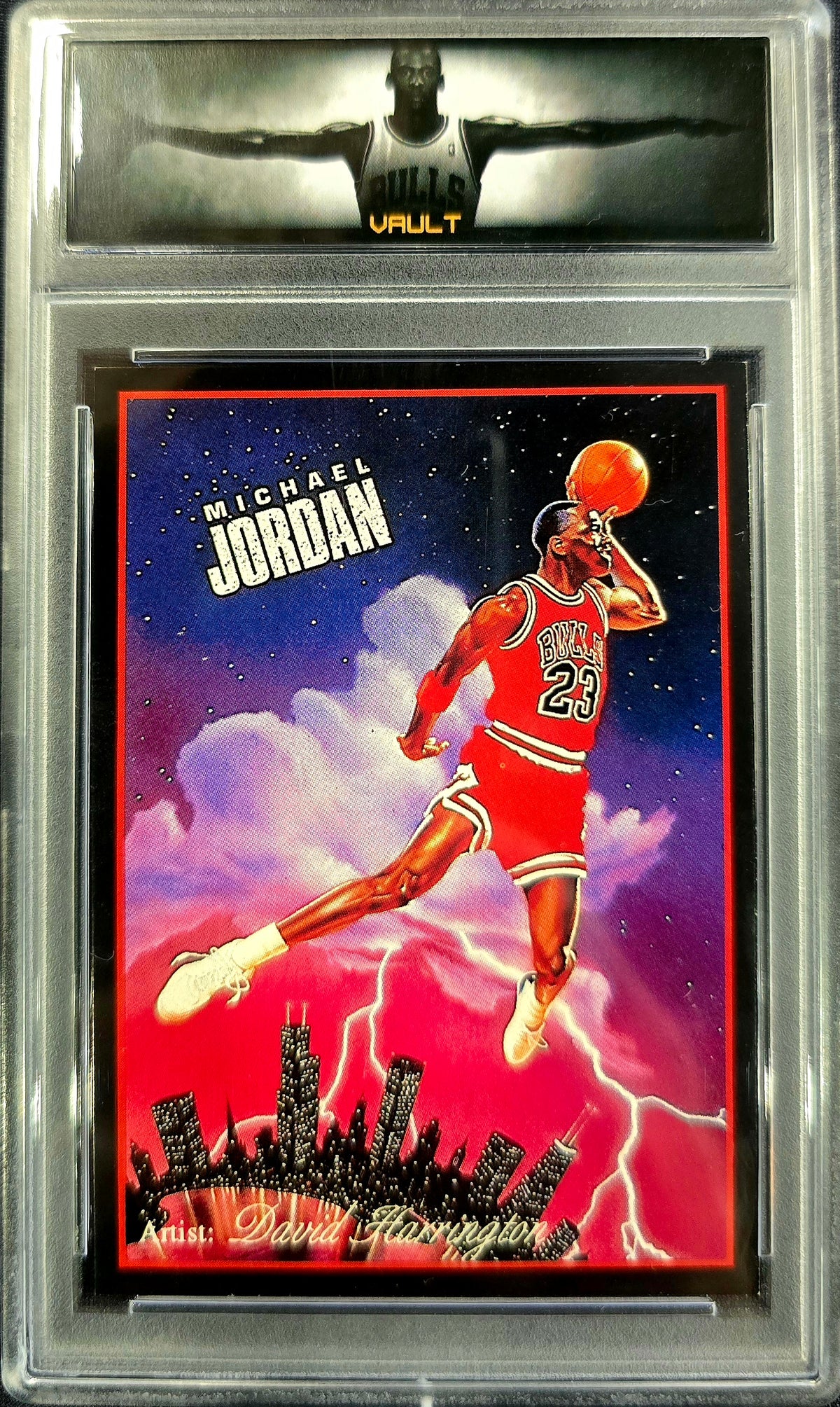 1994-95 Competitive Images Artistic Promo #7 Michael Jordan VAULT CUSTOM LABEL