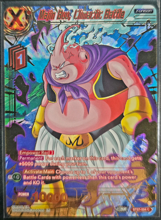 Majin Buu, Climactic Battle BT27-004 C Alt Mint [Dragon Ball Super Masters]