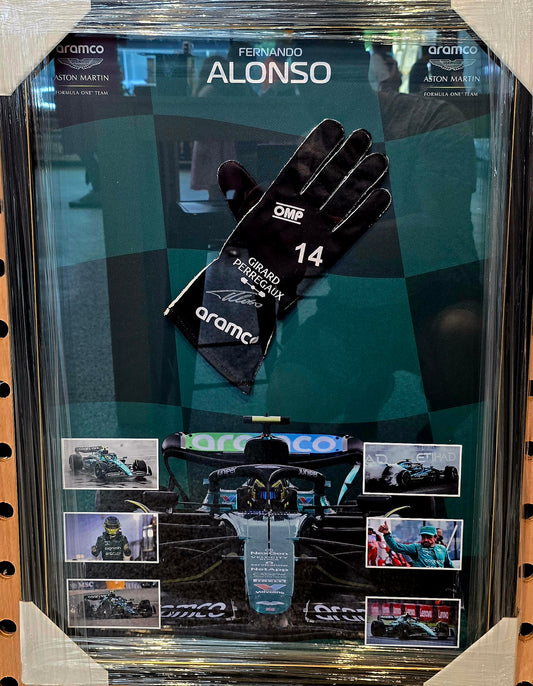 Fernando Alonzo Signed Glove