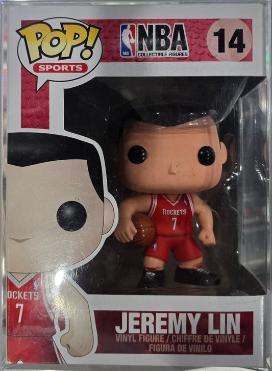 Funko Pop! NBA Houston Rockets Jeremy Lin #14 Vaulted