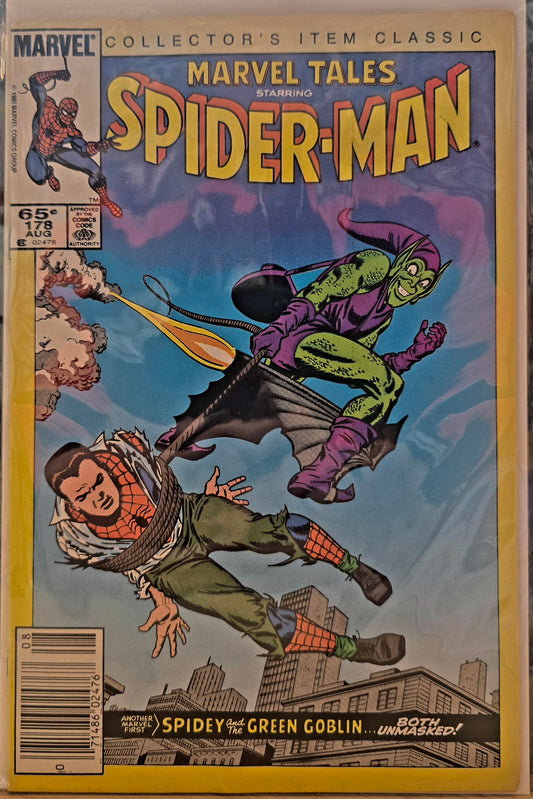 Marvel Tales Starring Spider-Man #178 1985 'Green Goblin'