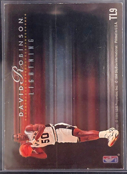 1993/94 Skybox Dennis Rodman/David Robinson Thunder/Lightning Insert