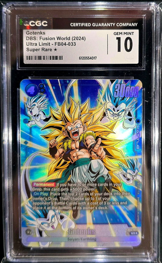 Gotenks FB04-033 Alternate Art CGC 10