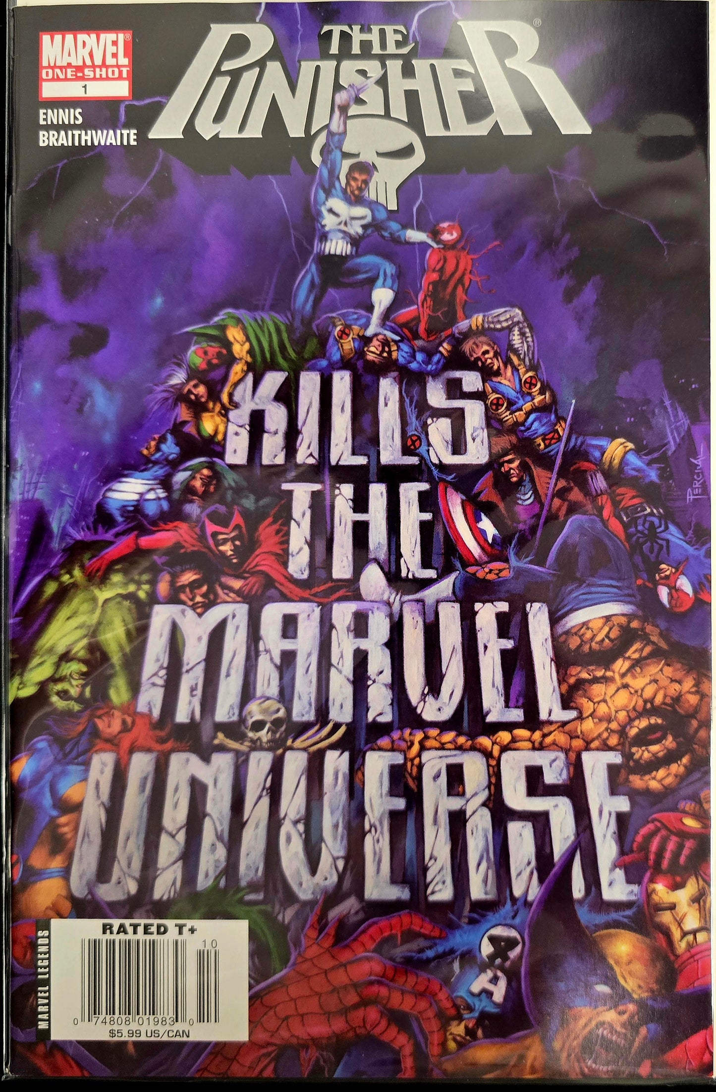 2008 Punisher Kills the Marvel Universe #1 [One-Shot]