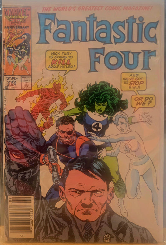 Fantastic Four #292 1986 Marvel Comics