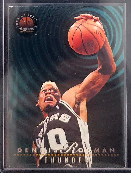 1993/94 Skybox Dennis Rodman/David Robinson Thunder/Lightning Insert