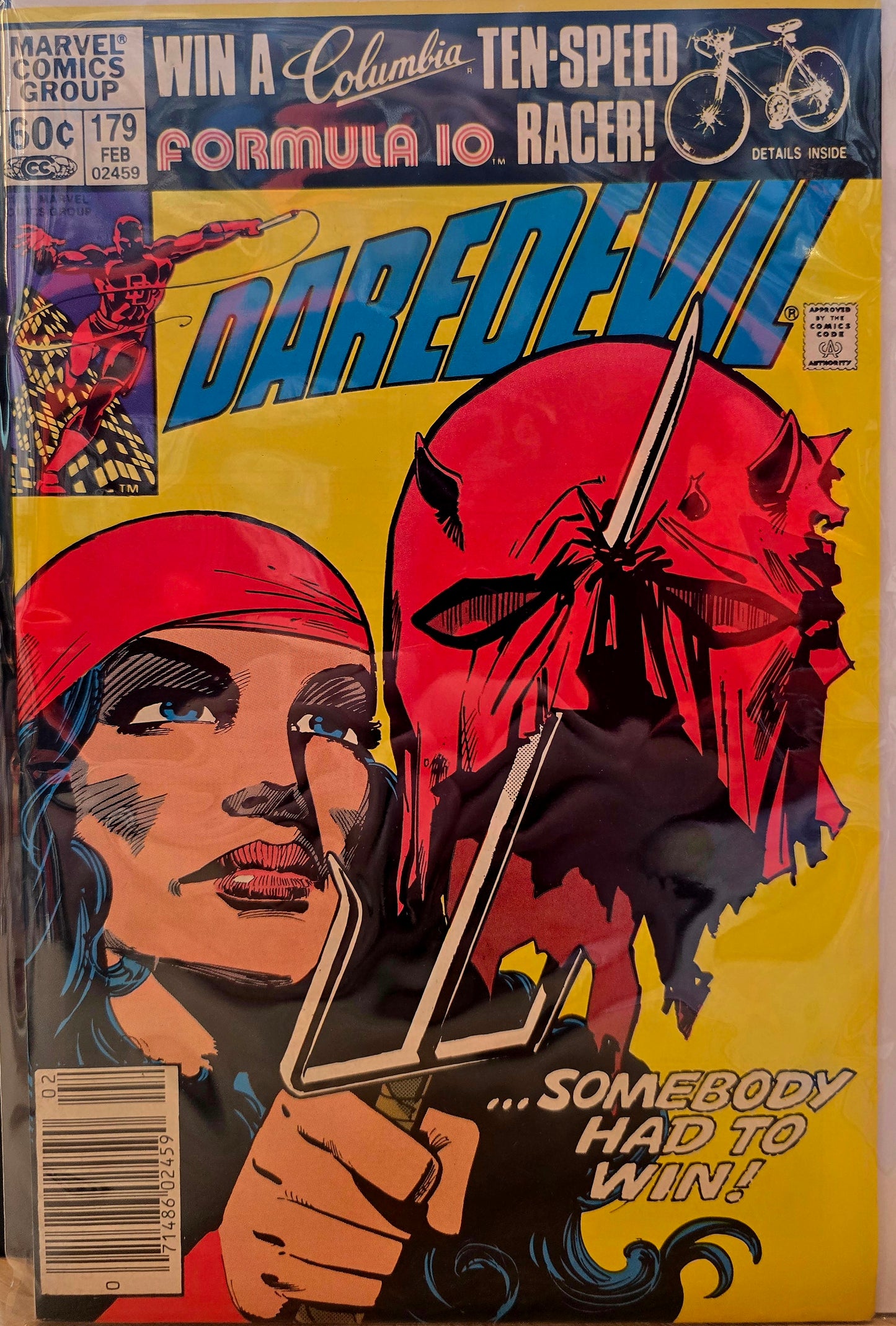 Daredevil #179 "Spiked"  1982 Newsstand
