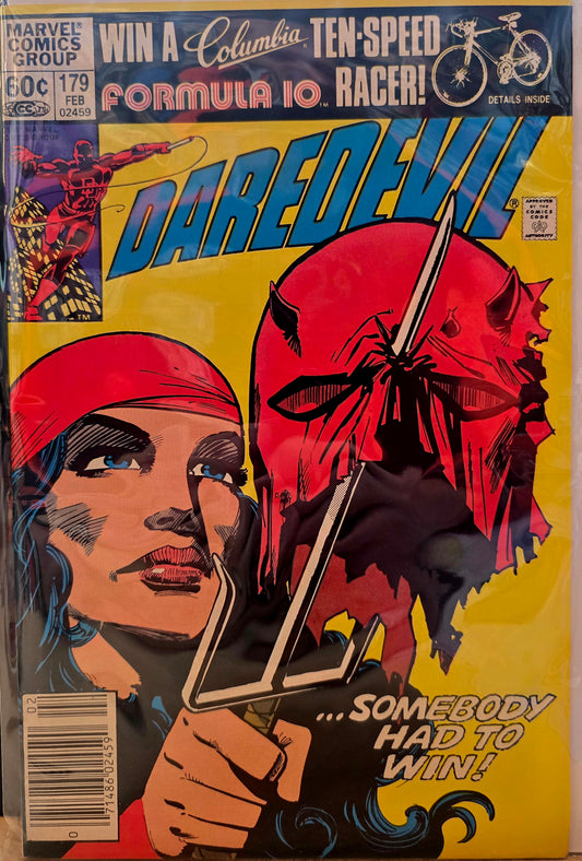 Daredevil #179 "Spiked"  1982 Newsstand