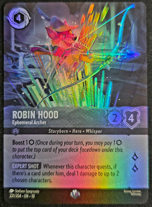 Robin Hood 221/204 Holo [Whispers in The Well] Epic