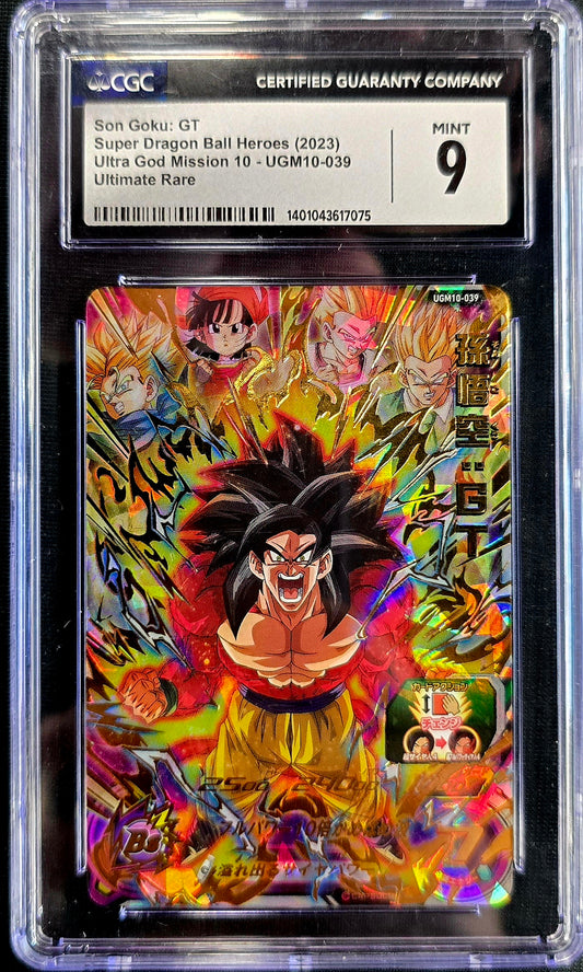 2023 Son Goku Super Dragon Ball Heroes Ugm10-039 UR CGC 9
