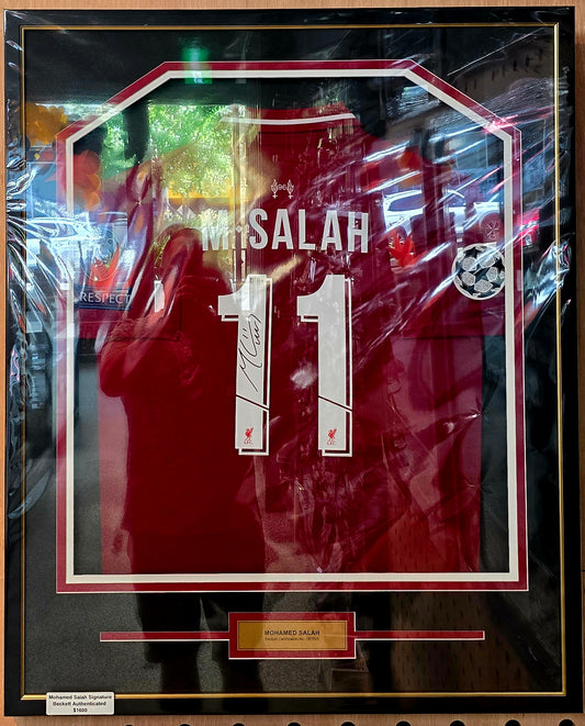 Mohamed Salah Signed Jersey