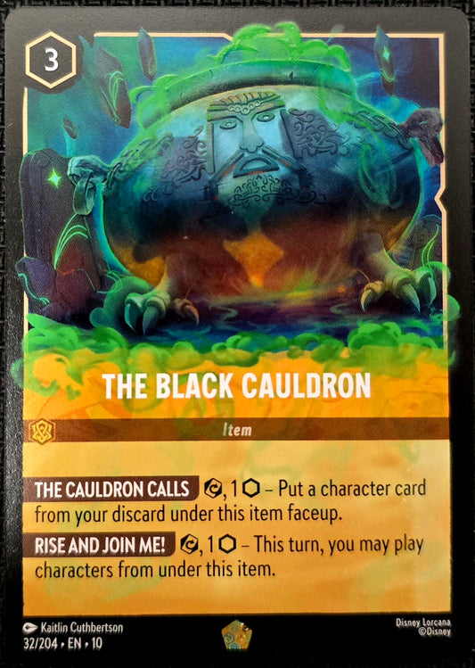 The Black Cauldron 32/204 [Whispers In The Well] Textured