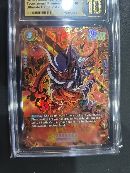 Janemba FB05-080 Ultimate Battle Top 8 Alt Art CGC PRSITINE 10