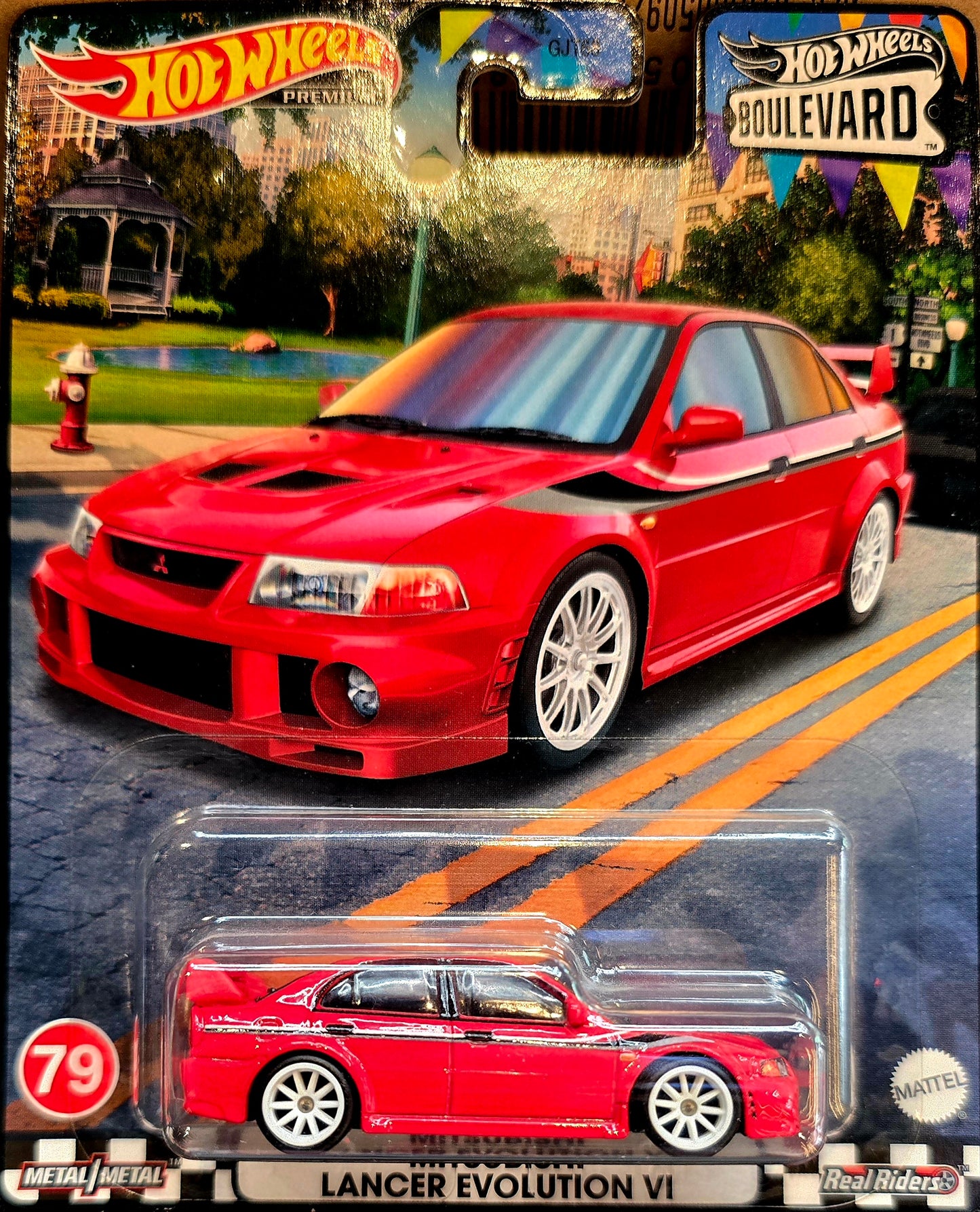 Hot Wheels Boulevard #79 - Mitsubishi Lancer Evolution Vl