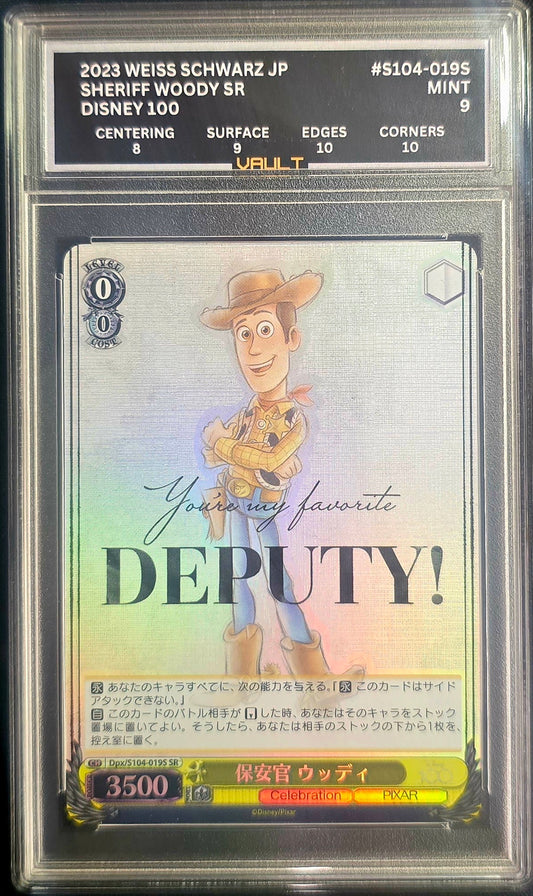 2023 Weiss Schwarz Disney 100 Japanese SR Sheriff Woody Vault 10