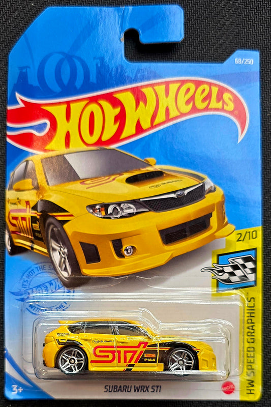 Hot Wheels: Subaru WRX STI Yellow [68/250]
