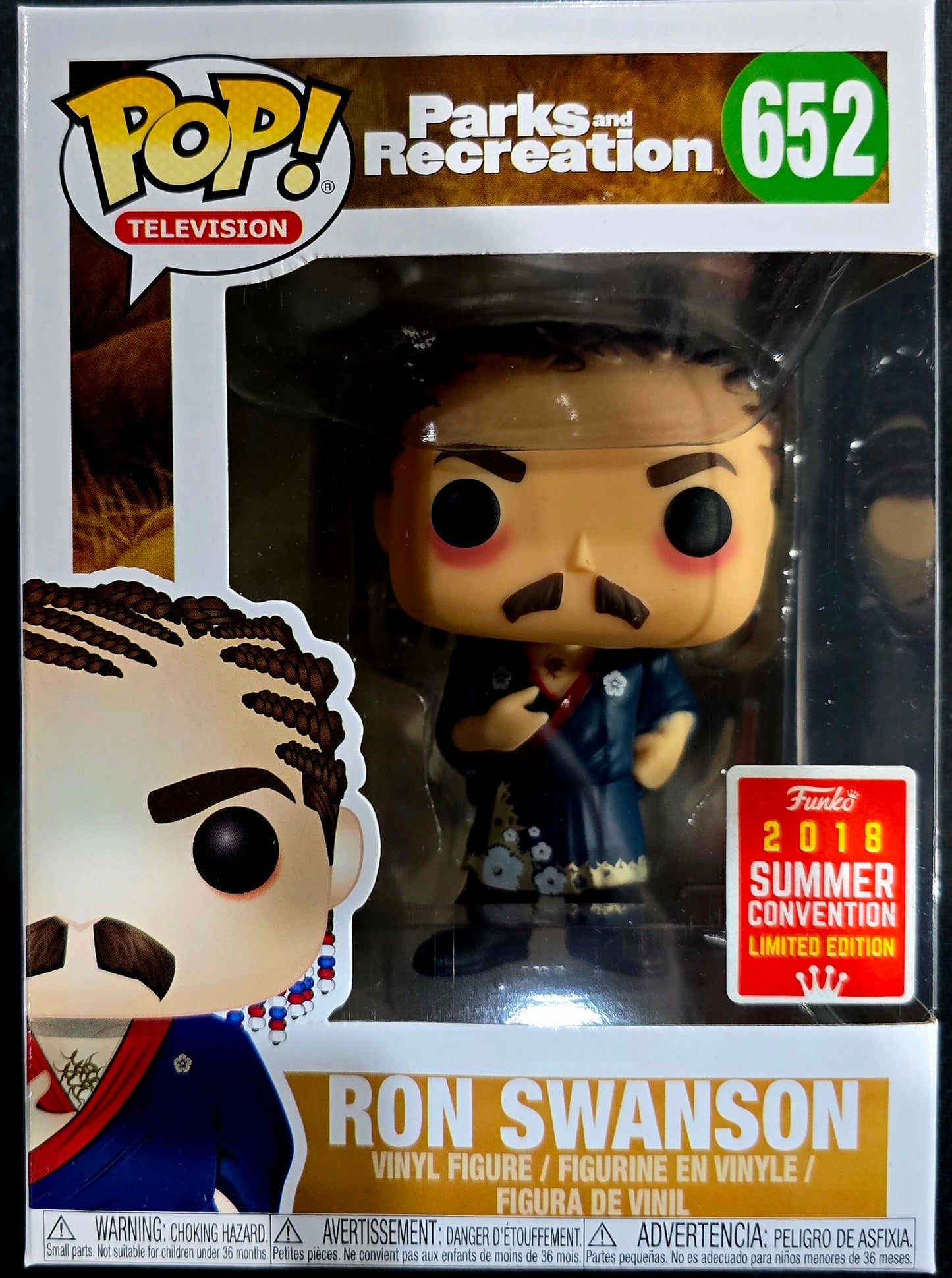 Funko POP! - Ron Swanson # 652 Summer Convention 2018