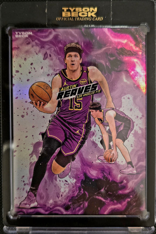 AUSTIN REAVES X TYSON BECK - CARD 1 - RAINBOW FOIL - LIMITED TO 25