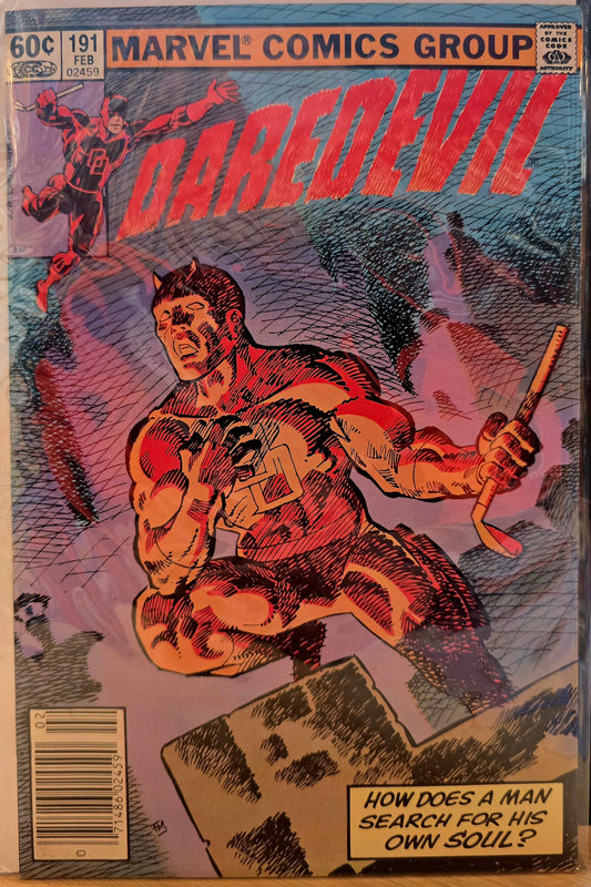 Daredevil #191 1983 Newsstand Marvel Comics