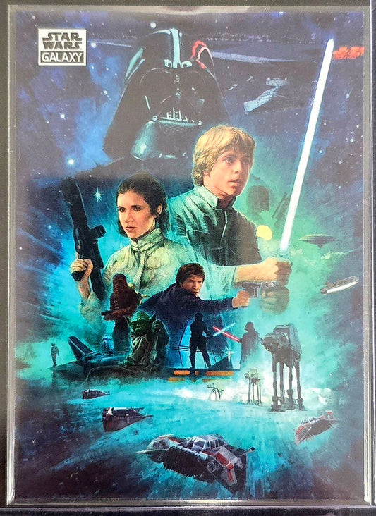 2025 Topps Star Wars Chrome Galaxy Making a Jedi #55