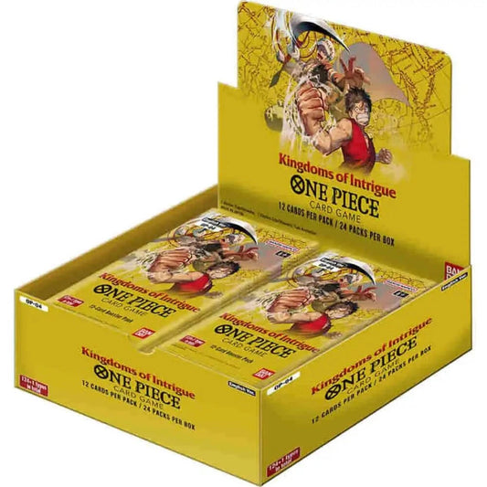 One Piece Card Game - Kingdoms of Intrigue [OP-04] - Booster Box - English